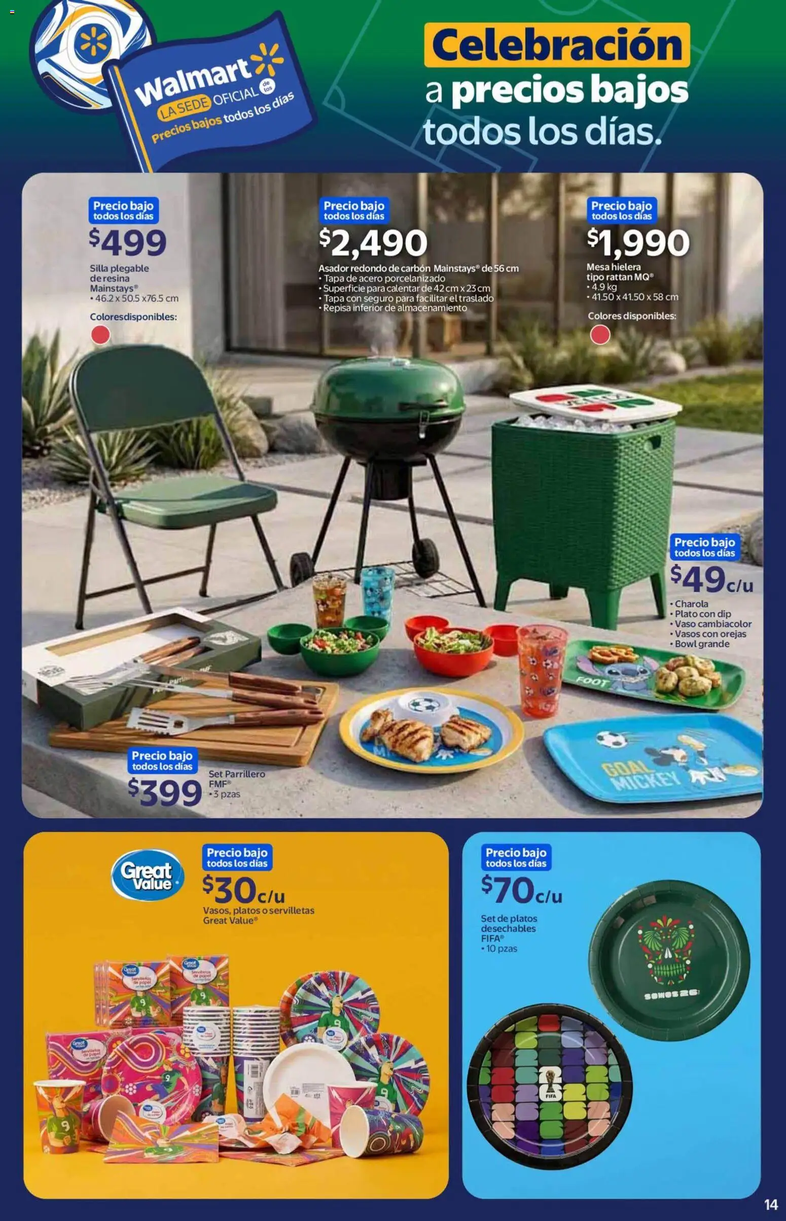 Nuevas ofertas de Walmart válidas en toda la República Mexicana desde el 18.06.2026. ¡Encuentra las mejores ofertas en Walmart folleto Ofertas! | Página: 13