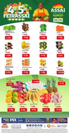 Assaí Atacadista ofertas - PB - Pré-Visualização do folheto da loja Assaí Atacadista, válido de 08/07/2026