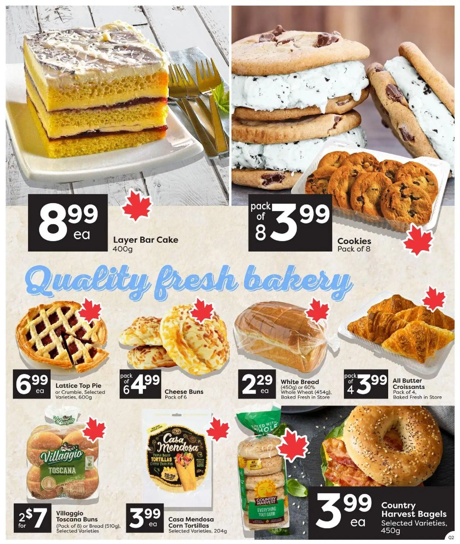 Quality Foods flyer valid from Jul 23, 2026 | Page: 5 | Products: Cookies, Bakery, Butter, Cheese