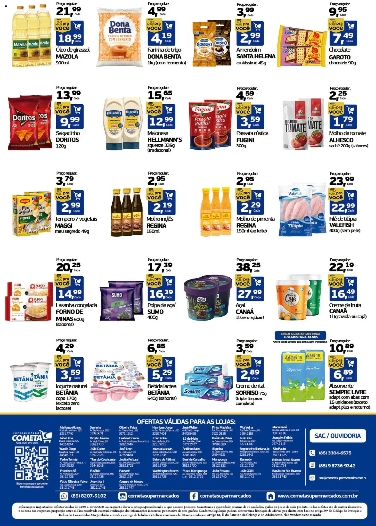 Cometa Supermercados Folheto - válido de 04.06.2026 | Página: 2