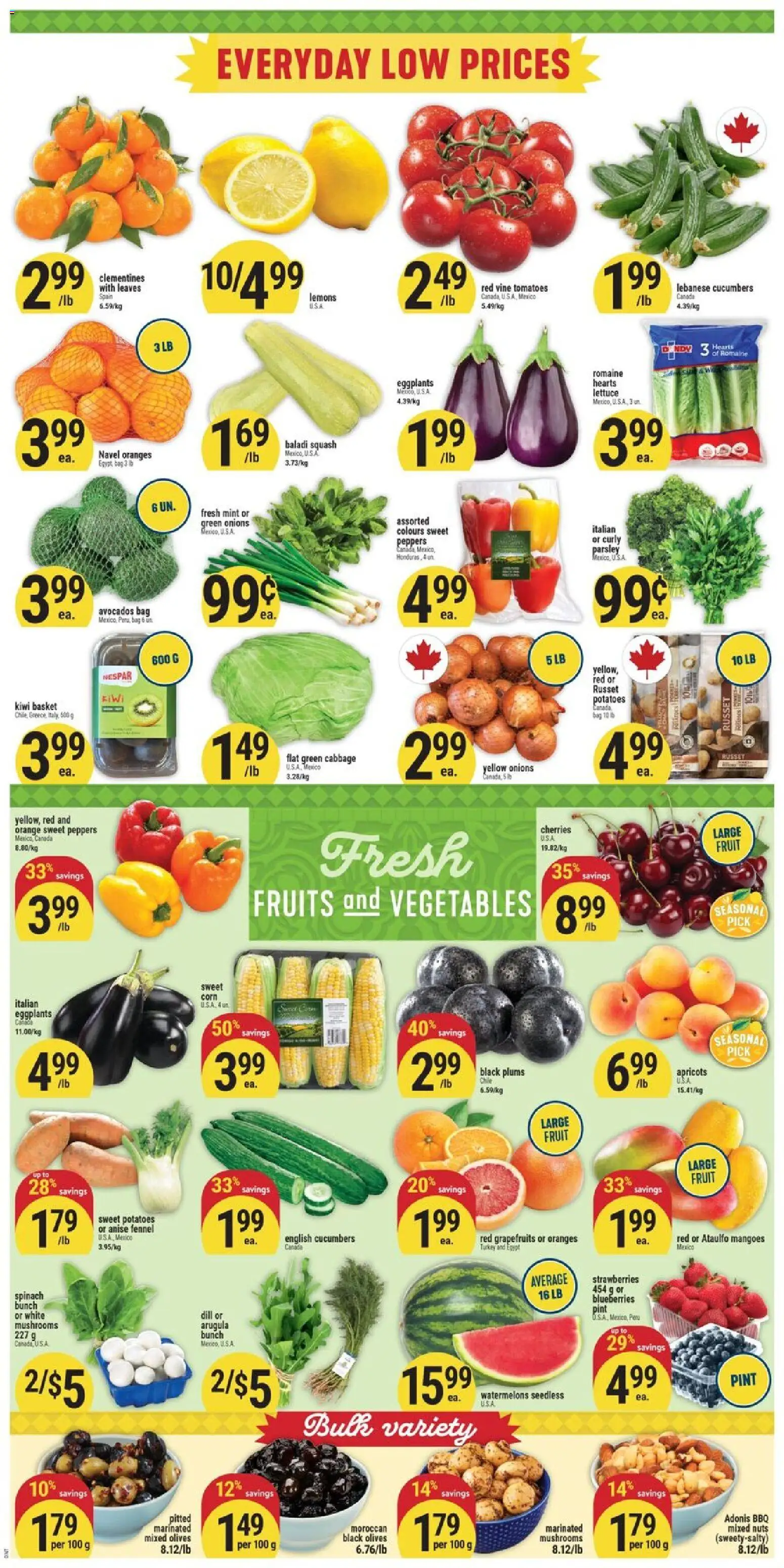 Adonis flyer valid from 07.05.2026 | Page: 2 | Products: Turkey, Bag, Basket, Oranges