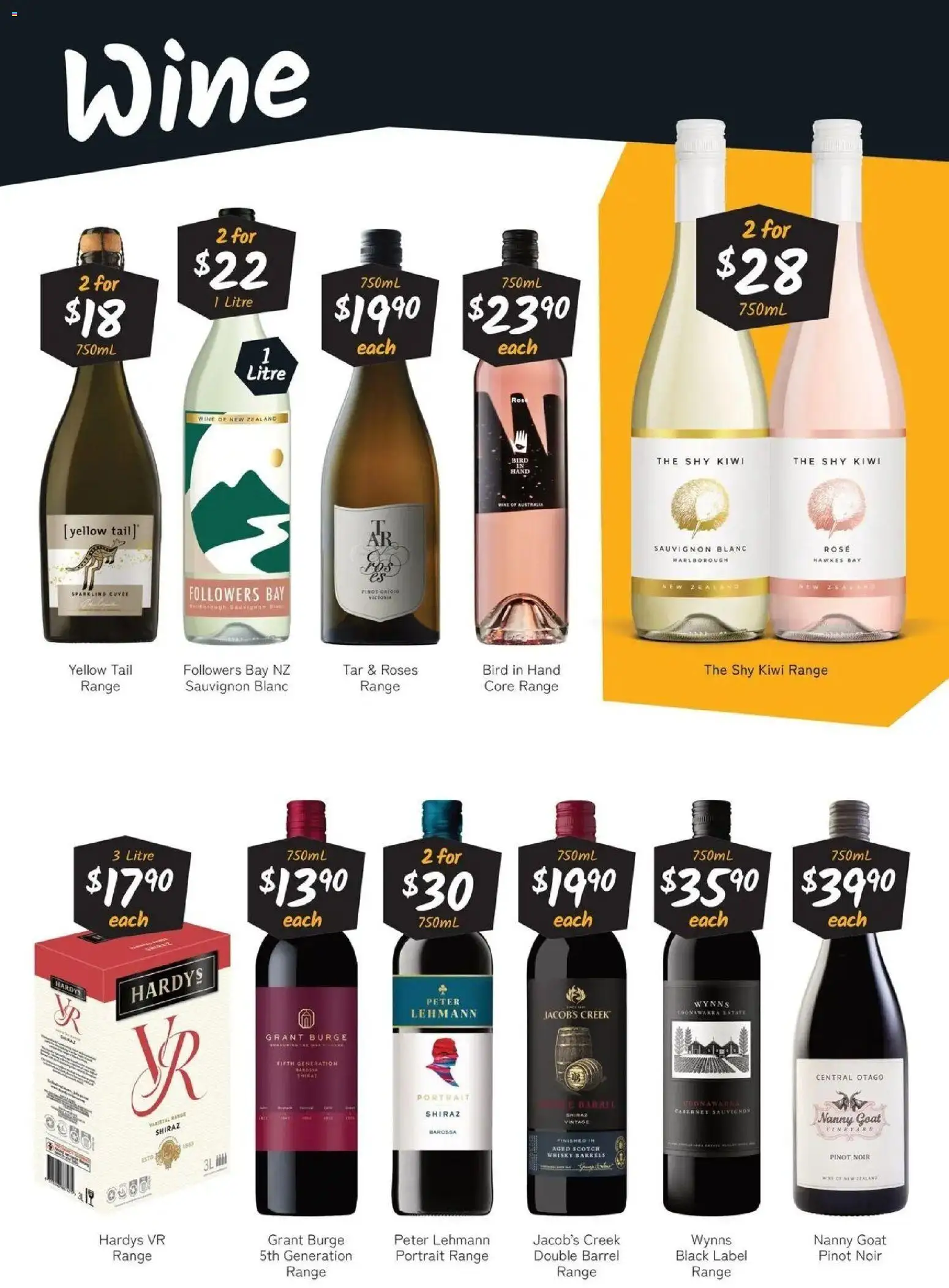 Cellarbrations catalogue - valid from 13/07/2026 | Page: 3 | Products: Scotch whisky, Wine, Scotch, Kiwi
