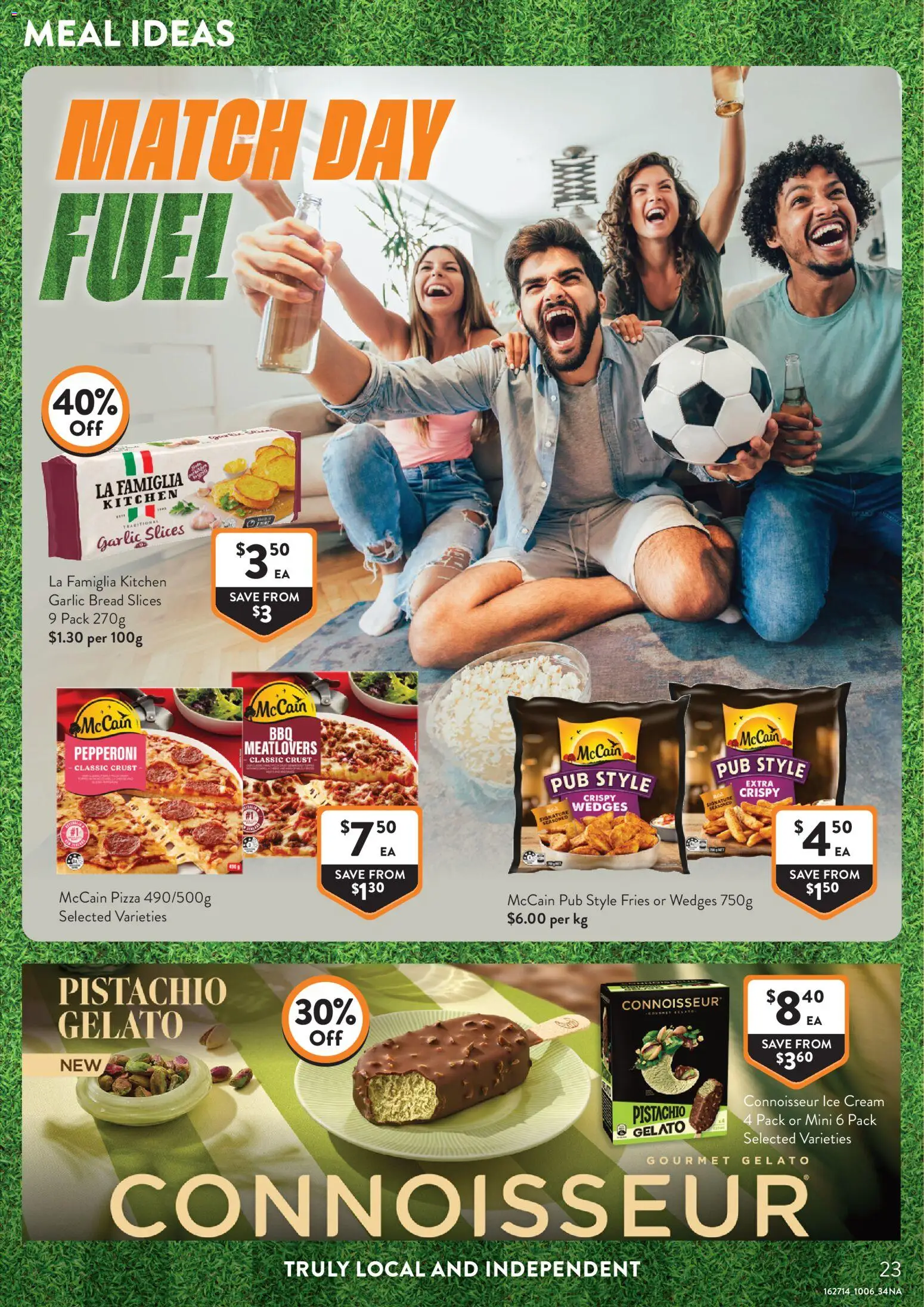 Foodworks catalogue - valid from 03/06/2026 | Page: 23 | Products: Bread, Cream, Ice cream, Garlic