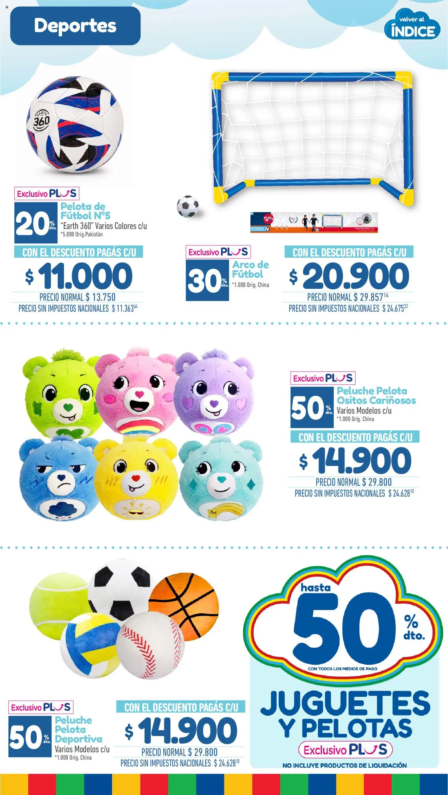 La Anonima Día de la Niňez │ válido desde el 29/07/2026 | Página: 22 | Productos: Pelota