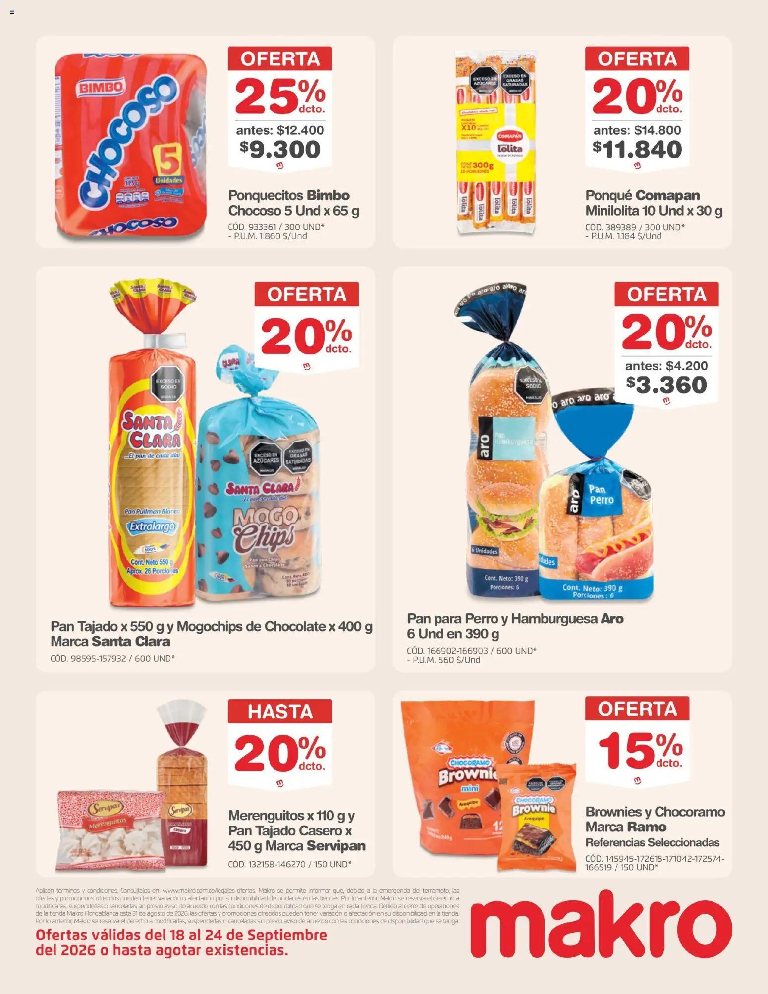 Makro revista - valida desde el 18/09/2026 | Página: 18