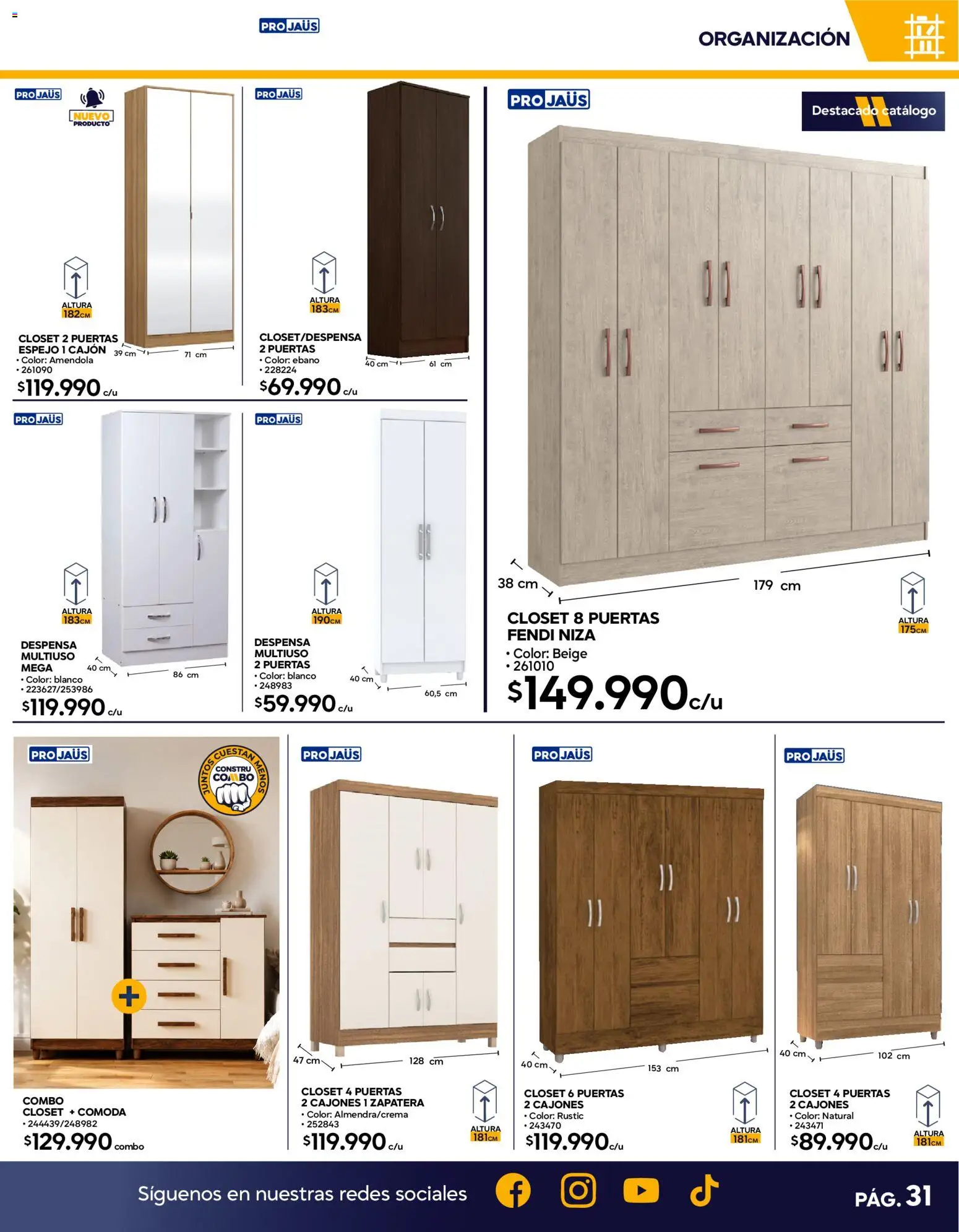 Construmart Ofertas │ válido desde el 31.07.2026 | Página: 29 | Productos: Espejo, Closet
