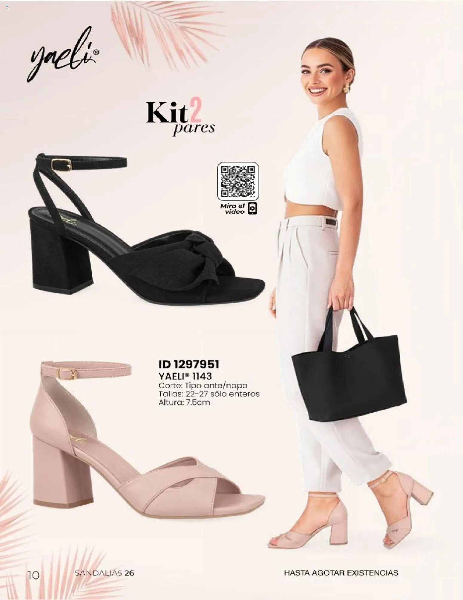 Nuevas ofertas de Price Shoes válidas en toda la República Mexicana desde el 23.04.2026. ¡Encuentra las mejores ofertas en Price Shoes catálogo Sandalias Kits! | Página: 10 | Productos: Sandalias, Video