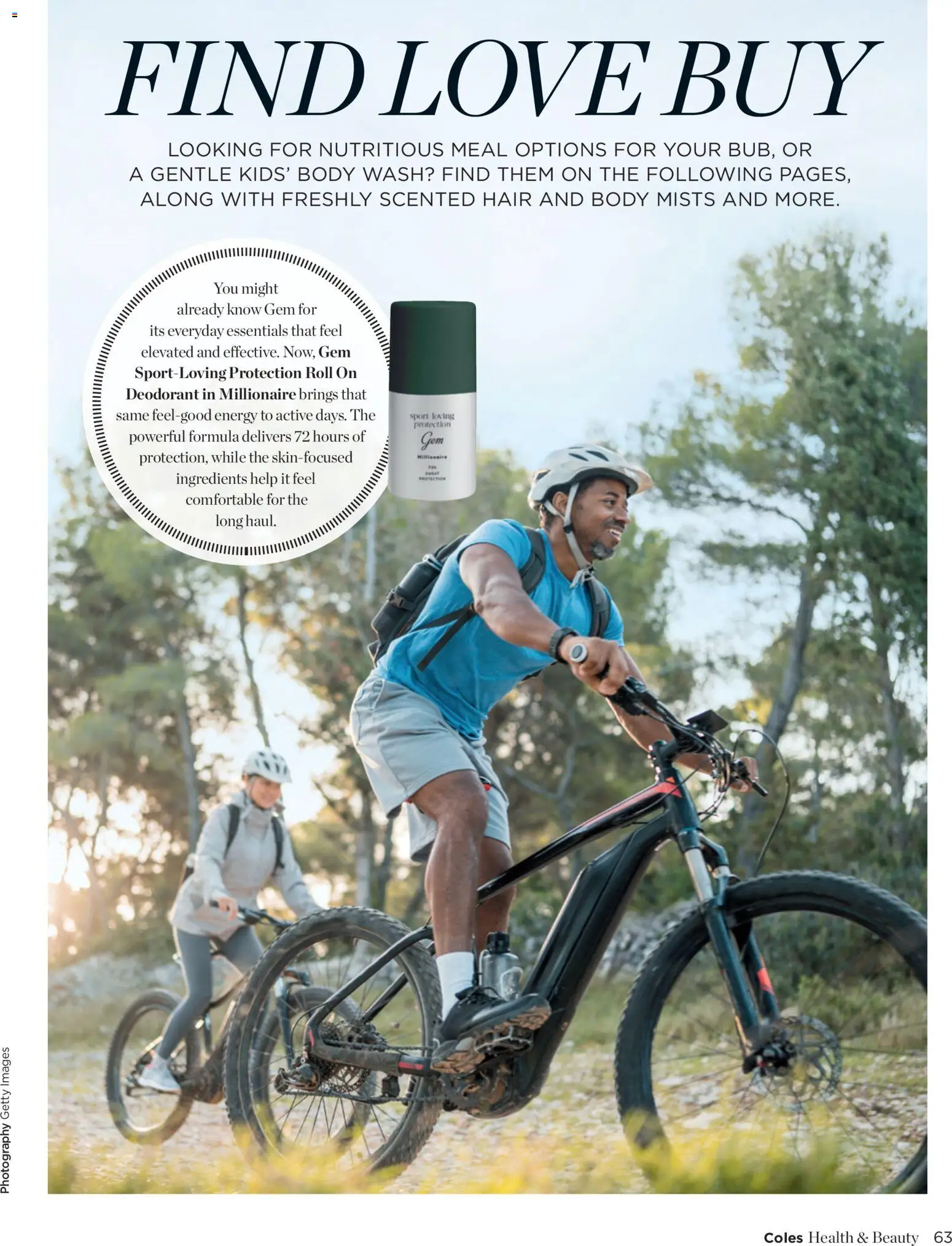 Coles catalogue - valid from 01/07/2026 | Page: 63 | Products: Gem, Deodorant