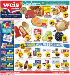 Preview of Weis weekly ads valid from 08/20/2026