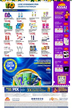 Assaí Atacadista ofertas - MG - Pré-Visualização do folheto da loja Assaí Atacadista, válido de 29/06/2026 | Página: 4 | Produtos: Caixa, Base, Sabonete, Dove