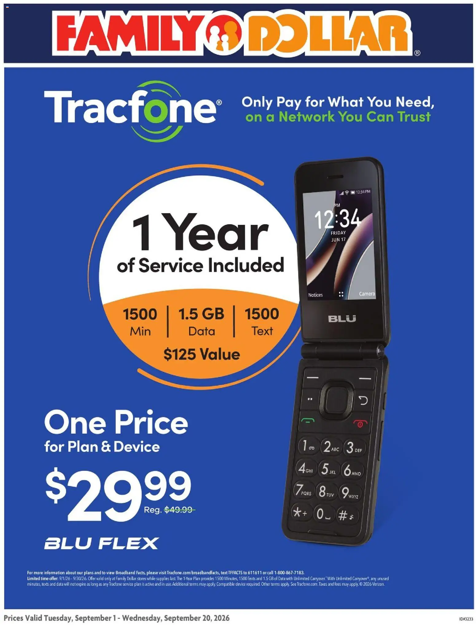 Family Dollar AT&T/Tracfone - valid from 09/01/2026 | Page: 2 | Products: Camera