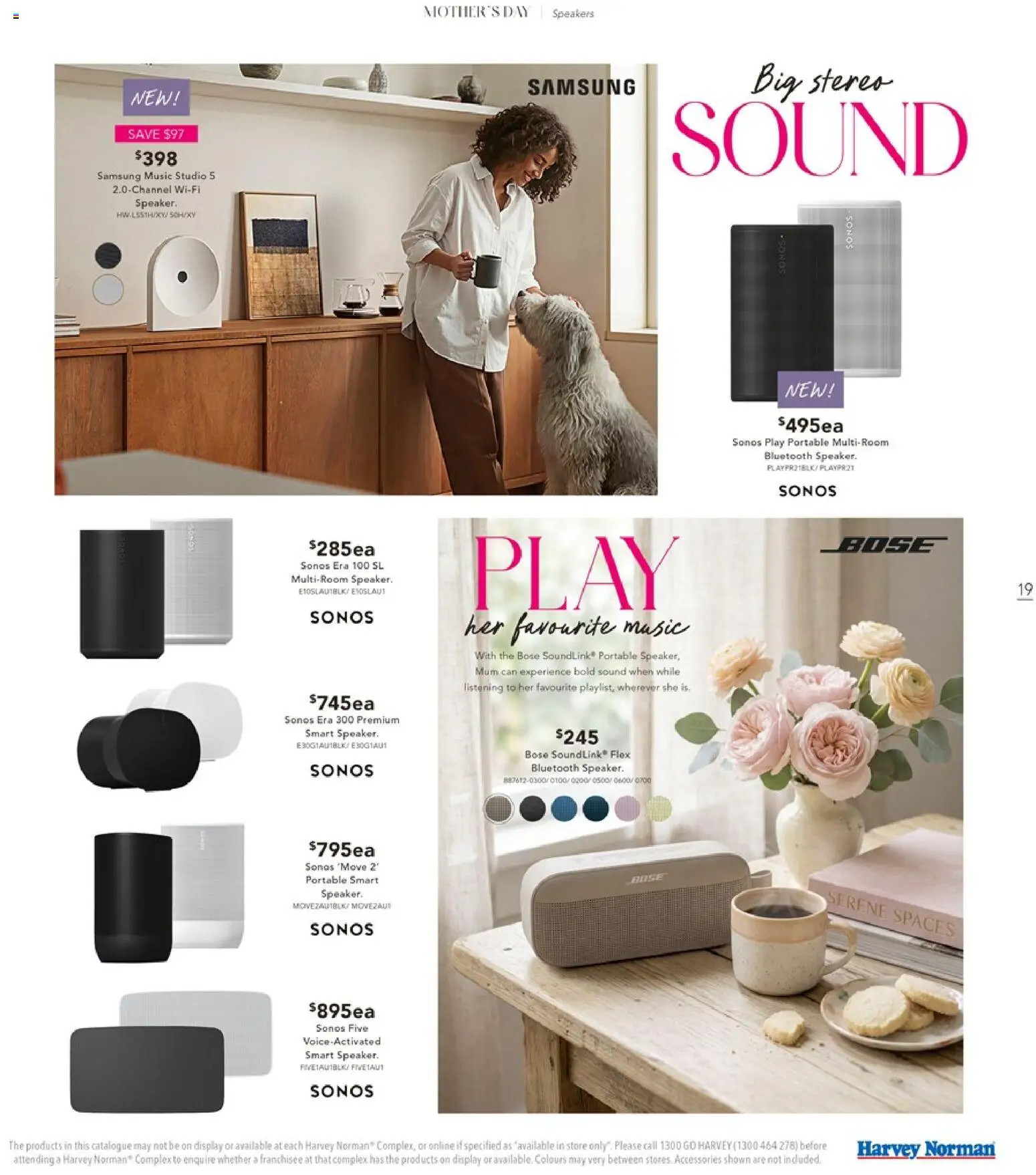 Harvey Norman catalogue - valid from 01.05.2026 | Page: 19 | Products: Accessories, Portable, Stereo