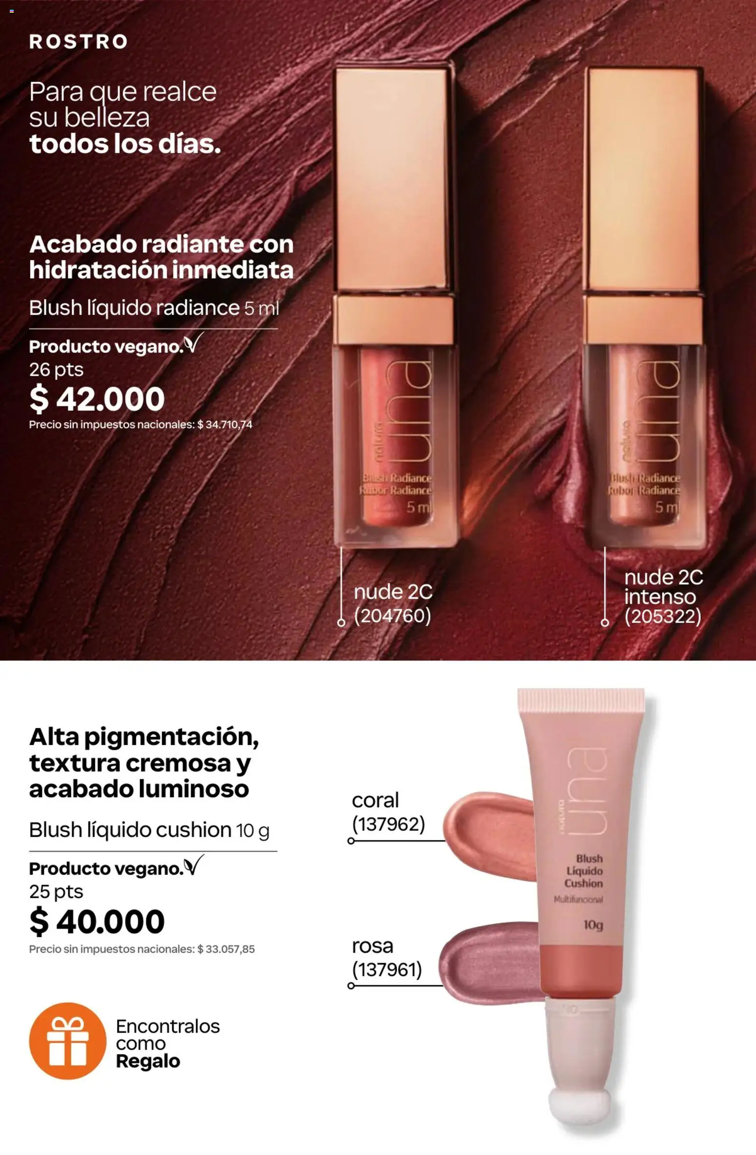 Catálogo Natura Ciclo 13 │ válido desde el 02/09/2026 | Página: 145 | Productos: Rubor, Radiante