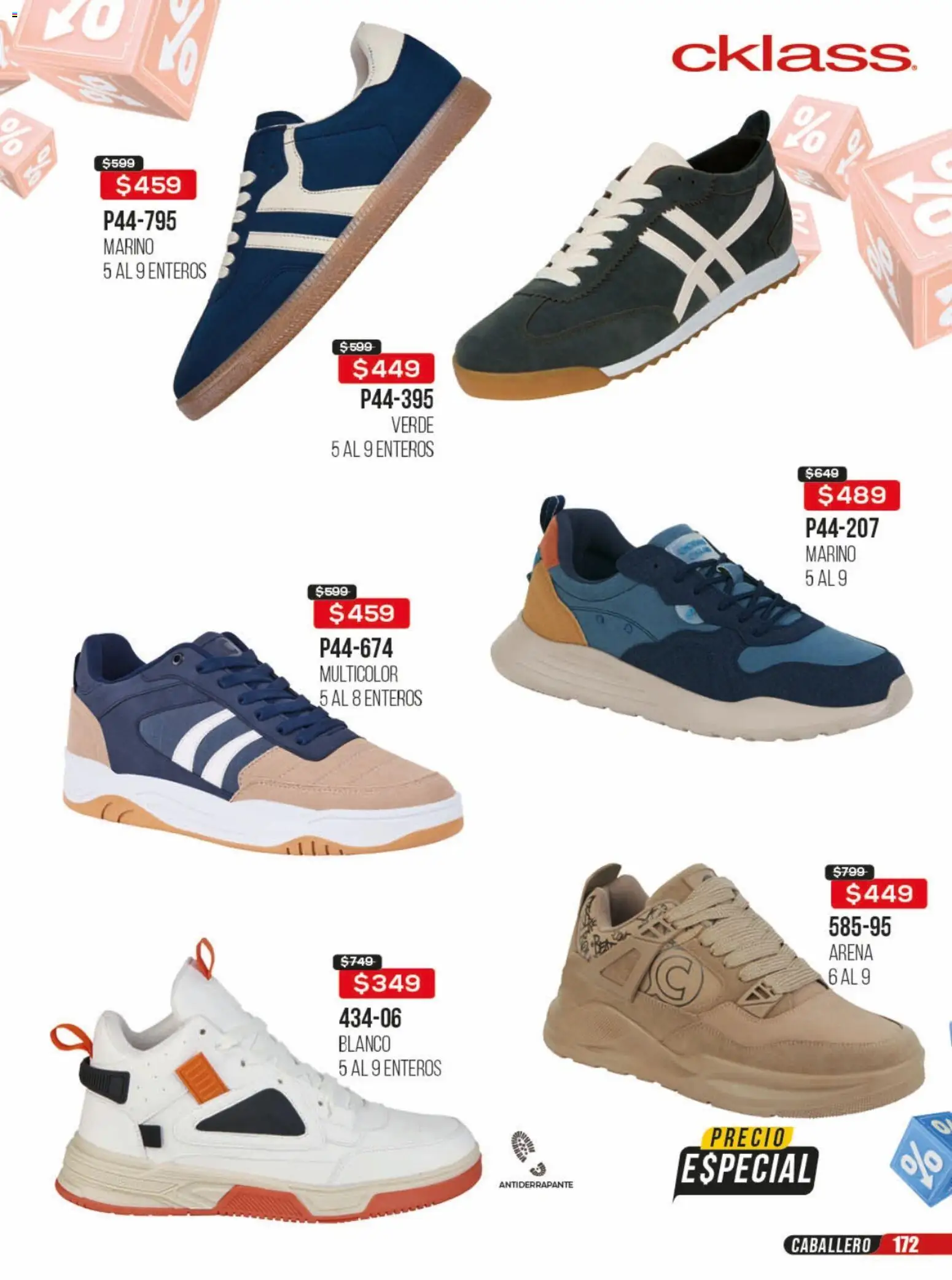 Nuevas ofertas de Cklass válidas en toda la República Mexicana desde el 23/06/2026. ¡Encuentra las mejores ofertas en Cklass catálogo Rebajas sobre rebajas calzado! | Página: 173