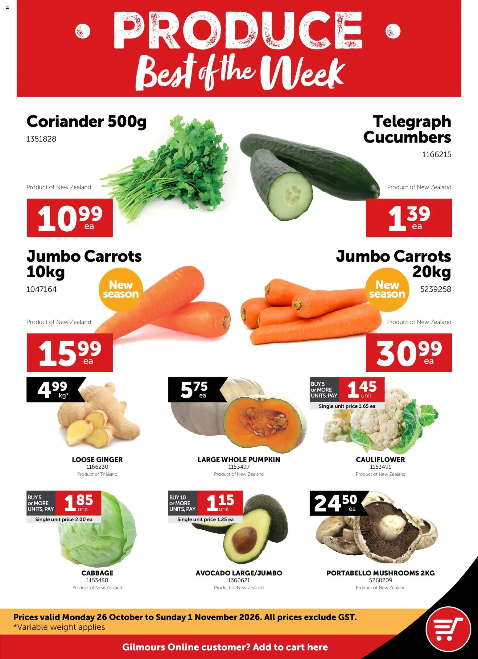 Gilmours catalogue from 26 Oct 2026 | Page: 1