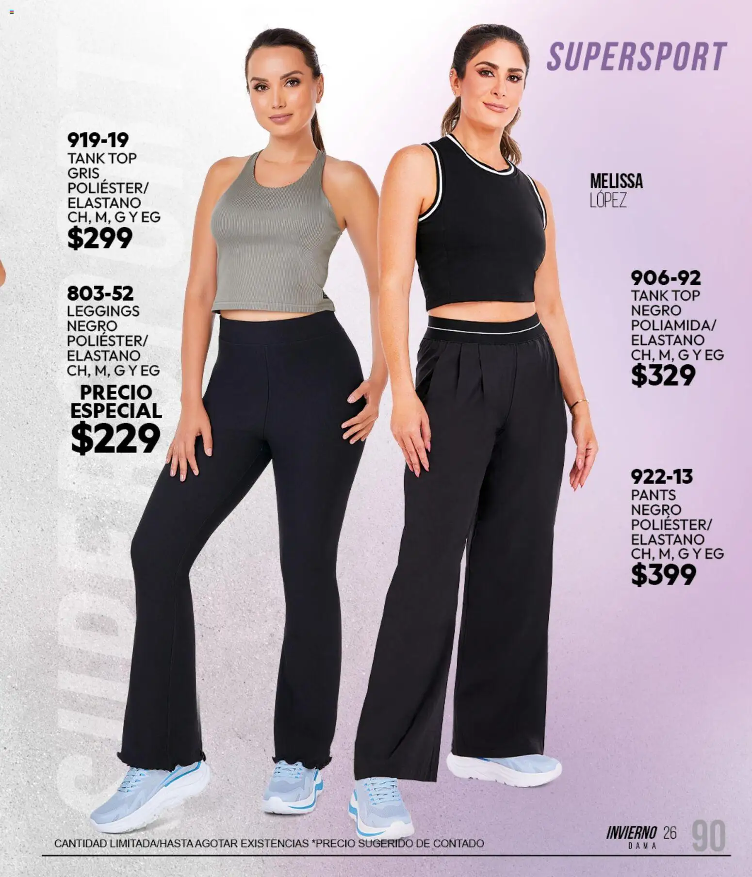 Nuevas ofertas de Cklass válidas en toda la República Mexicana desde el 11/09/2026. ¡Encuentra las mejores ofertas en Cklass catálogo Sportbrands Dama Invierno! | Página: 107 | Productos: Leggings, Top, Pants