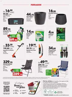 Zaffari ofertas Bazar Agosto - RS - Pré-Visualização do folheto da loja Zaffari, válido de 31/07/2026 | Página: 14 | Produtos: Argila, Cadeira, Jardineira, Bourbon