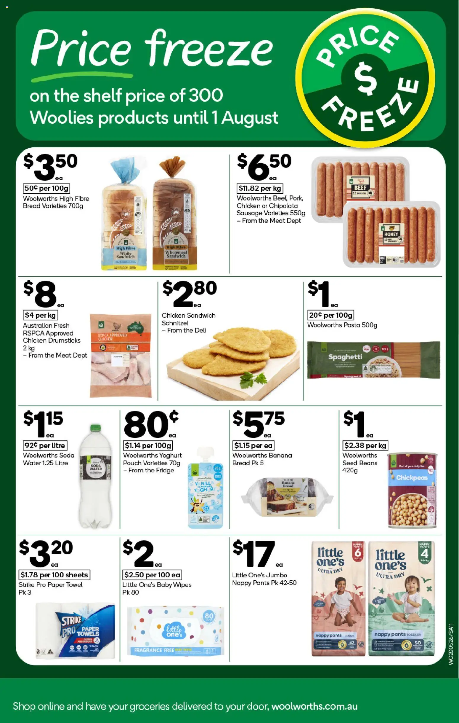 Woolworths catalogue - valid from 20.05.2026 | Page: 11 | Products: Fragrance, Bread, Beef, Sausage