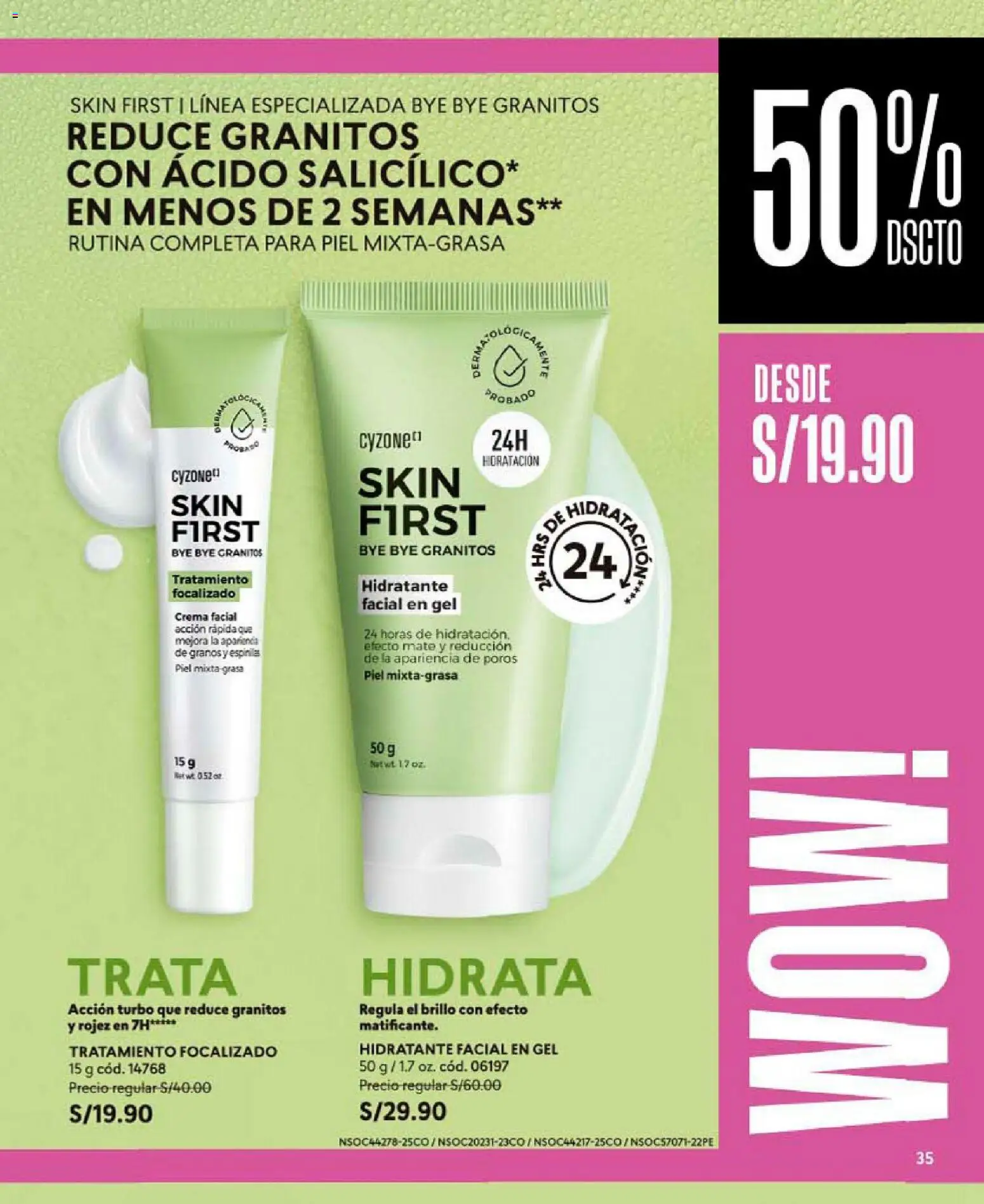 Catálogo CyZone válido desde 11/07/2026 | Página: 35 | Productos: Crema