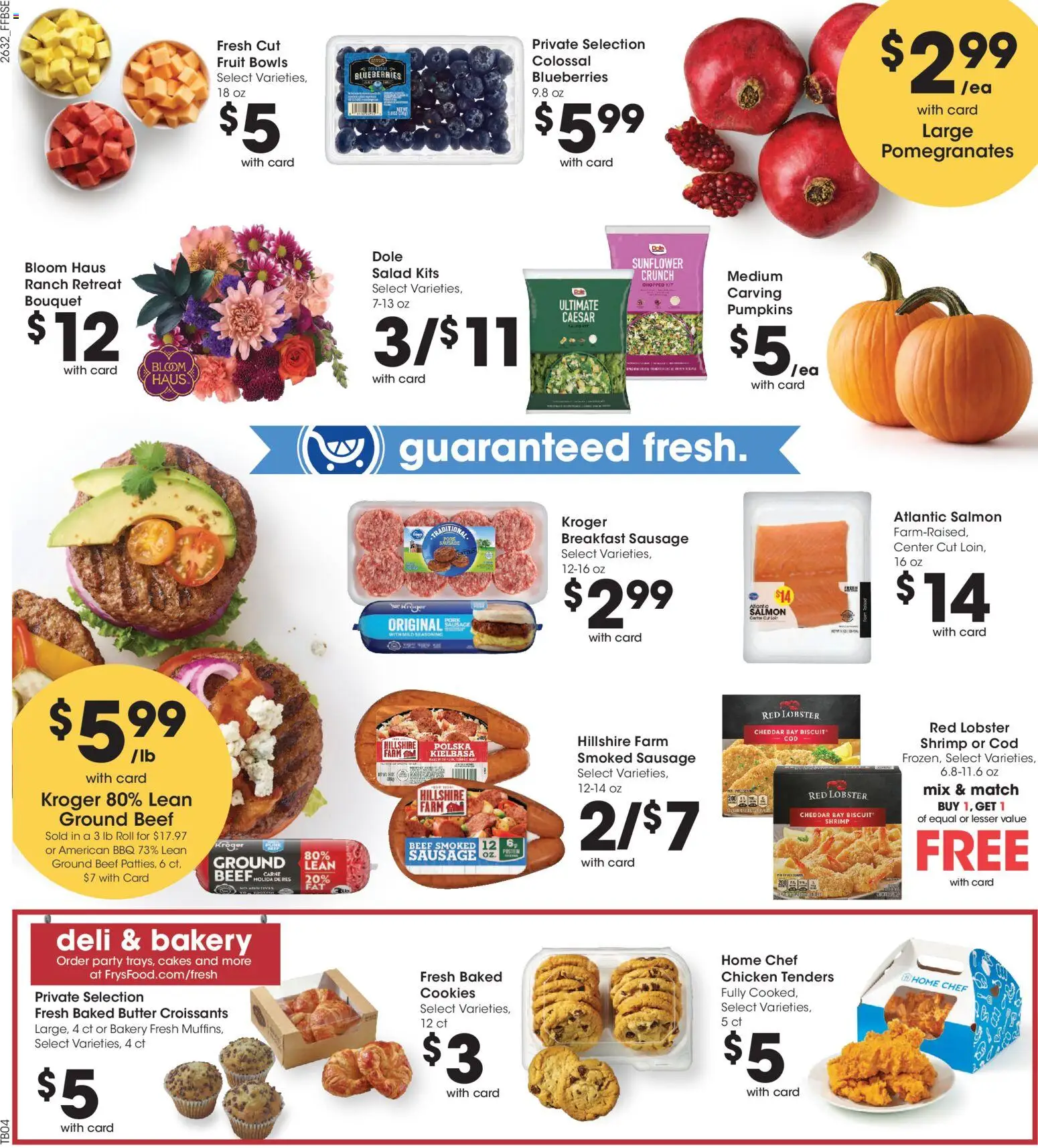 Fry's Food Weekly Ad - valid from 09/09/2026 | Page: 12 | Products: Bakery, Chicken, Cookies, Ground beef