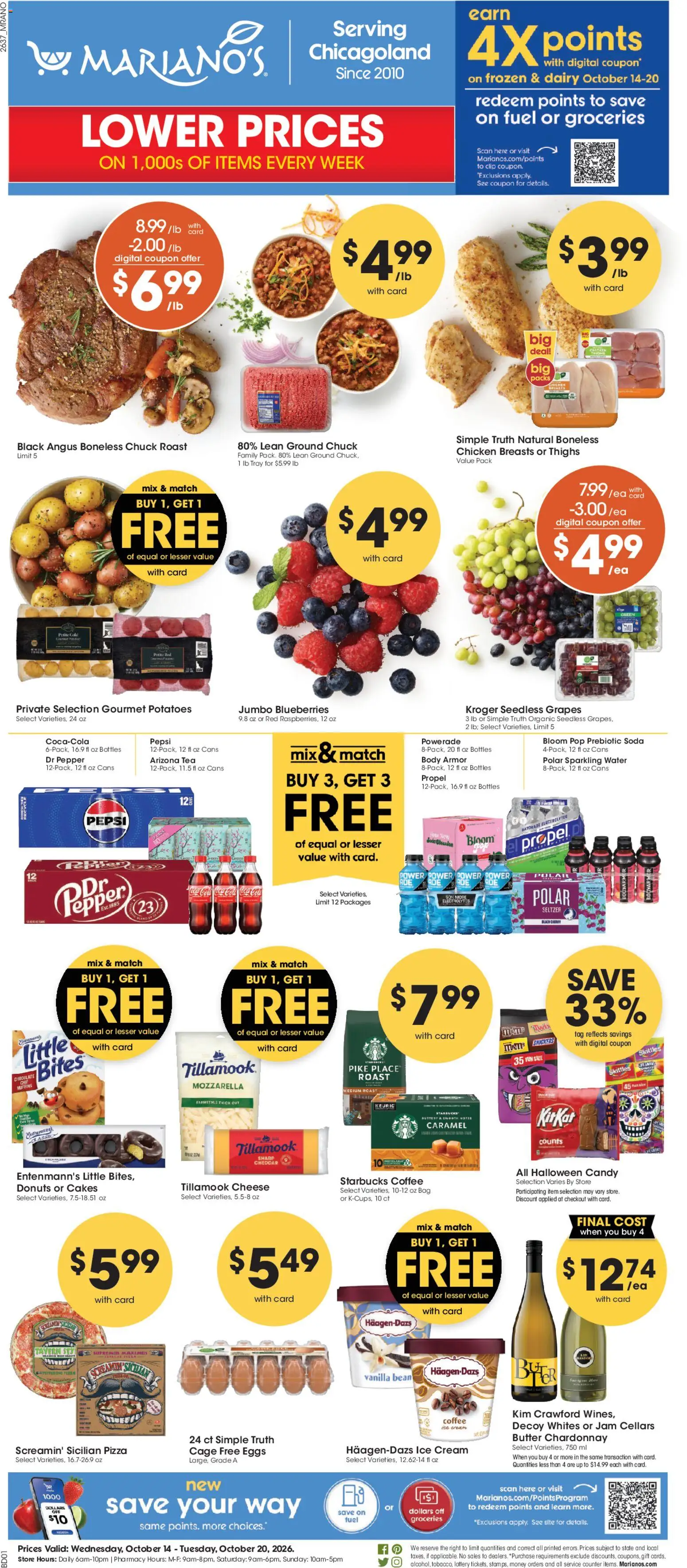 Mariano's Weekly Ad - valid from 10/14/2026 | Page: 1