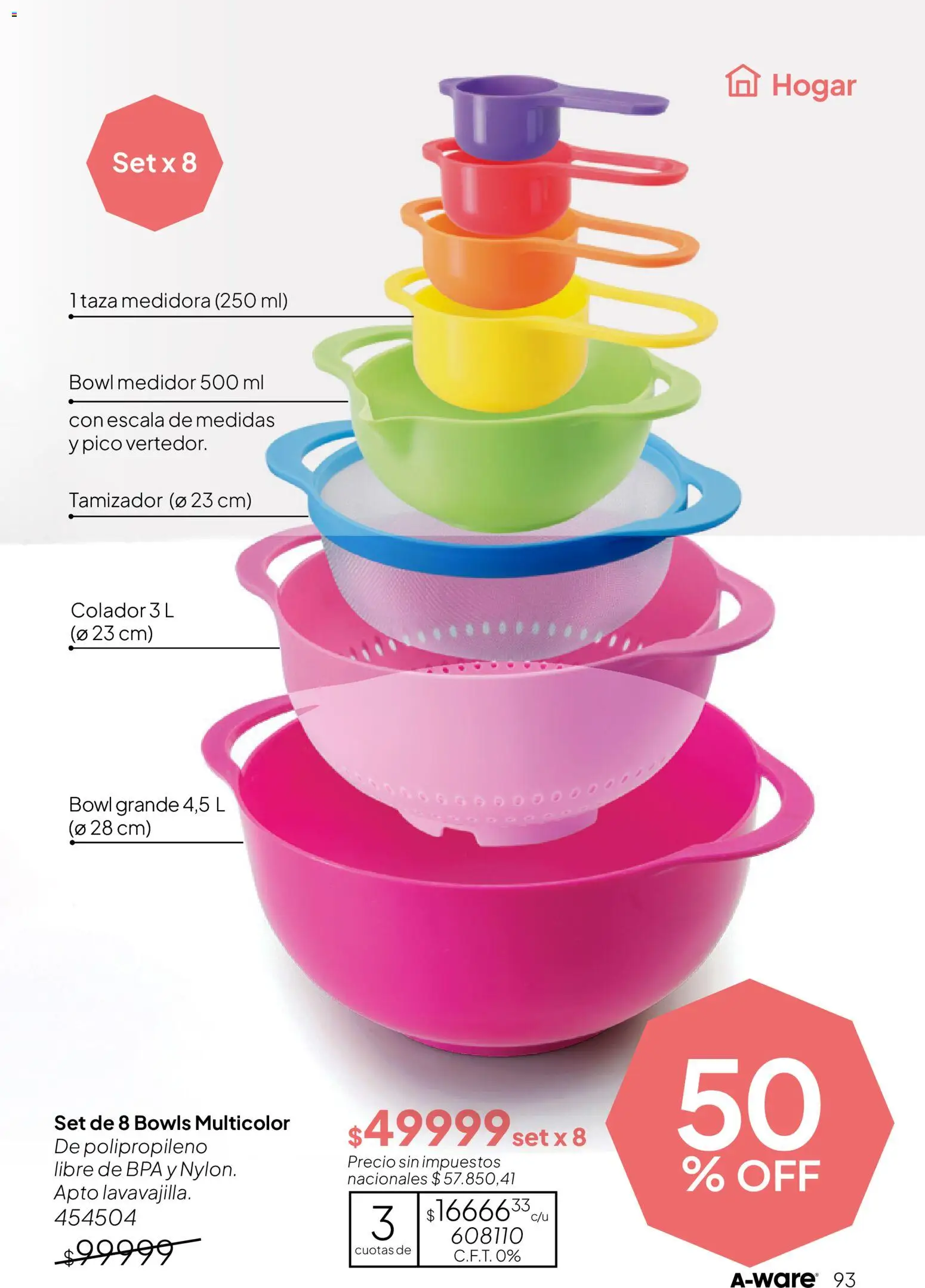 Tupperware Folleto │ válido desde el 10.04.2026 | Página: 94 | Productos: Pico, Bowl, Taza, Colador