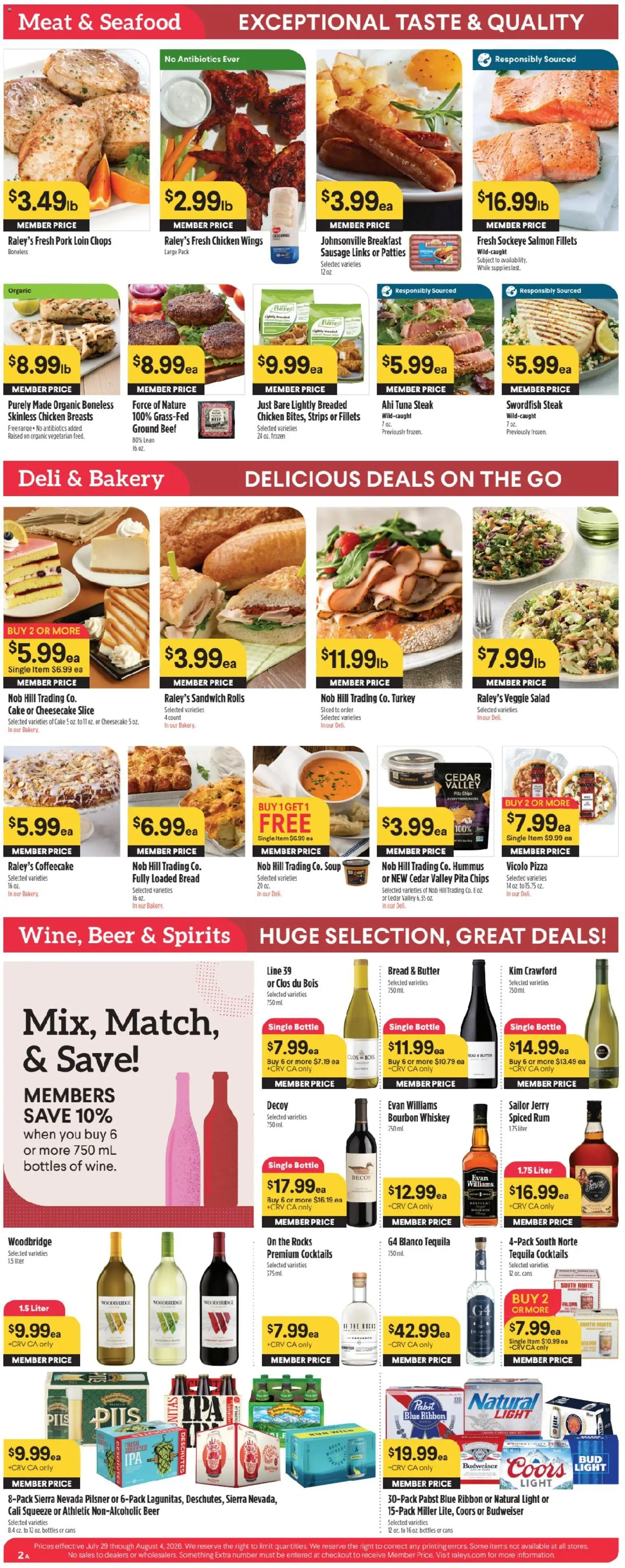 Raley's Weekly Ad - valid from 07/29/2026 | Page: 4