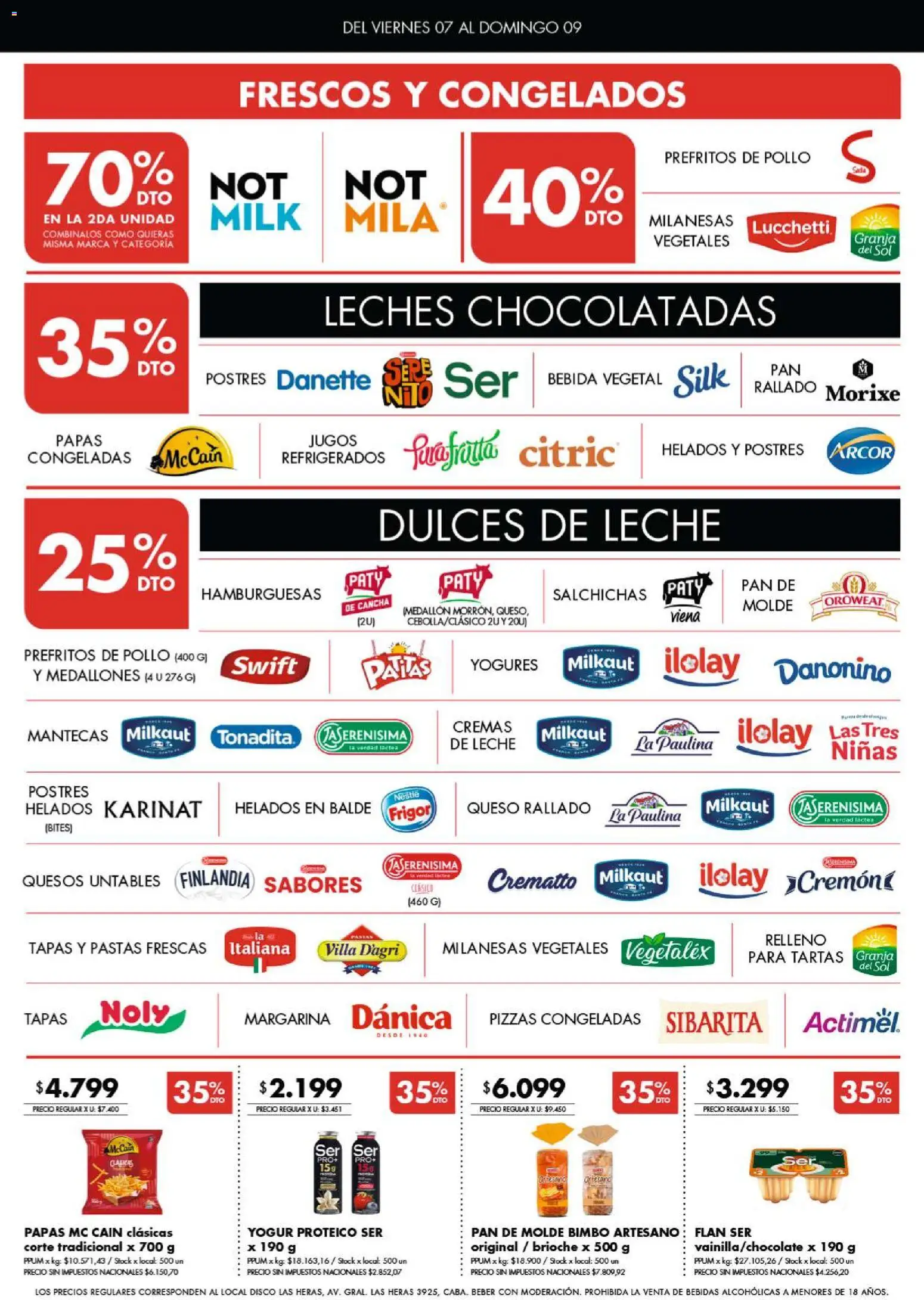 Disco - Ofertas  Bs. As. y Santa Fé │ válido desde el 07/08/2026 | Página: 4 | Productos: Pollo, Yogur, Pan, Brioche