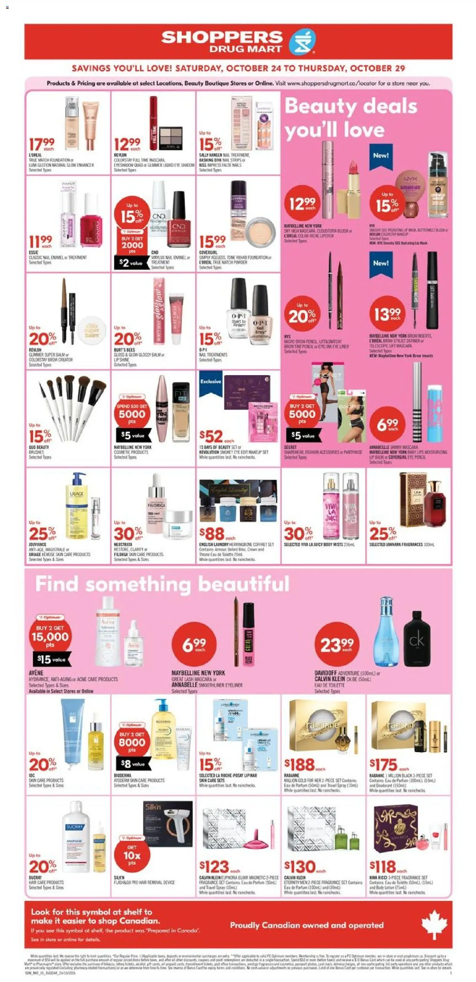 Shoppers flyer valid from Oct 24, 2026 | Page: 8