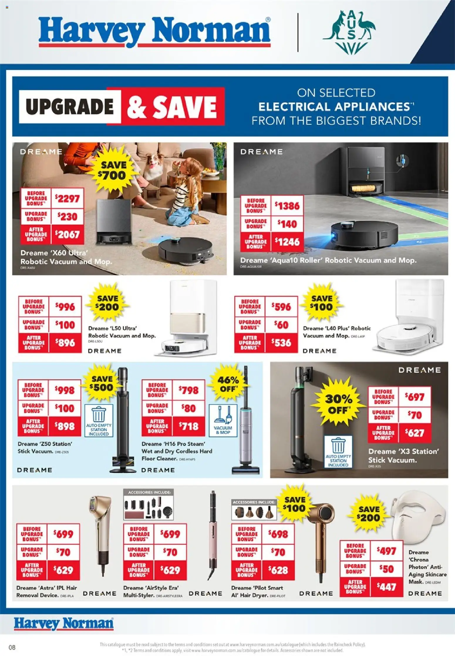 Harvey Norman catalogue - valid from 23/07/2026 | Page: 8 | Products: Mop, Accessories, IPL