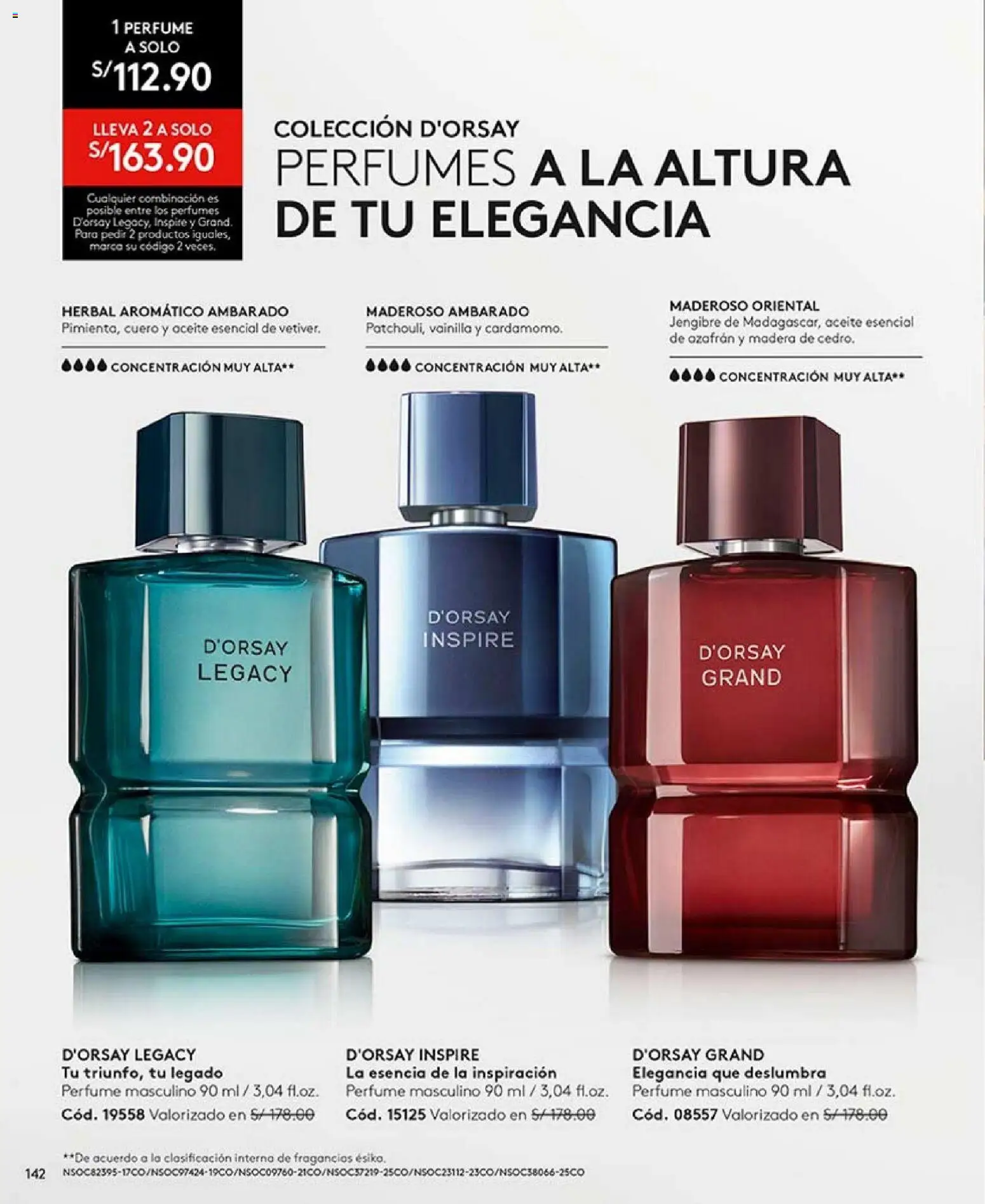 Catálogo Ésika válido desde 04/04/2026 | Página: 154 | Productos: Aceite, Perfume