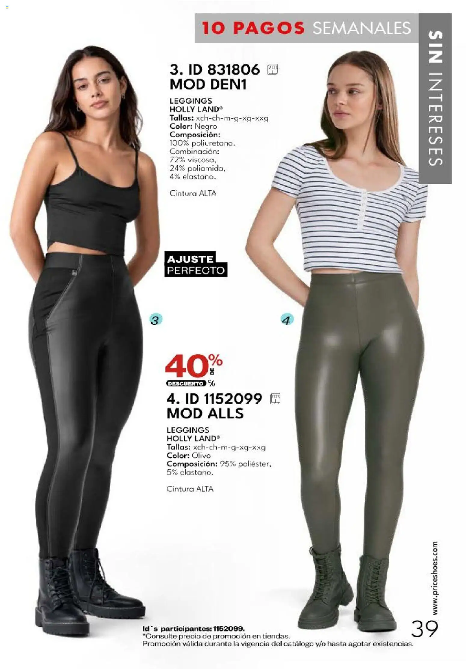 Nuevas ofertas de Price Shoes válidas en toda la República Mexicana desde el 27/10/2026. ¡Encuentra las mejores ofertas en Price Shoes catálogo! | Página: 39