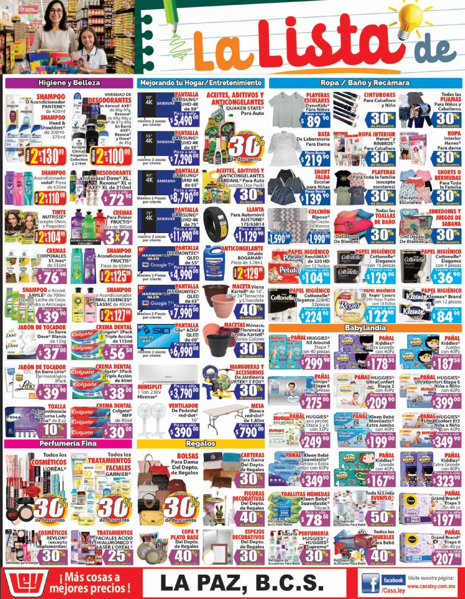 Nuevas ofertas de Casa Ley válidas en toda la República Mexicana desde el 15/08/2026. ¡Encuentra las mejores ofertas en Casa Ley folleto Autoservicio! | Página: 3 | Productos: Macetas, Crema, Colchón, Mesa
