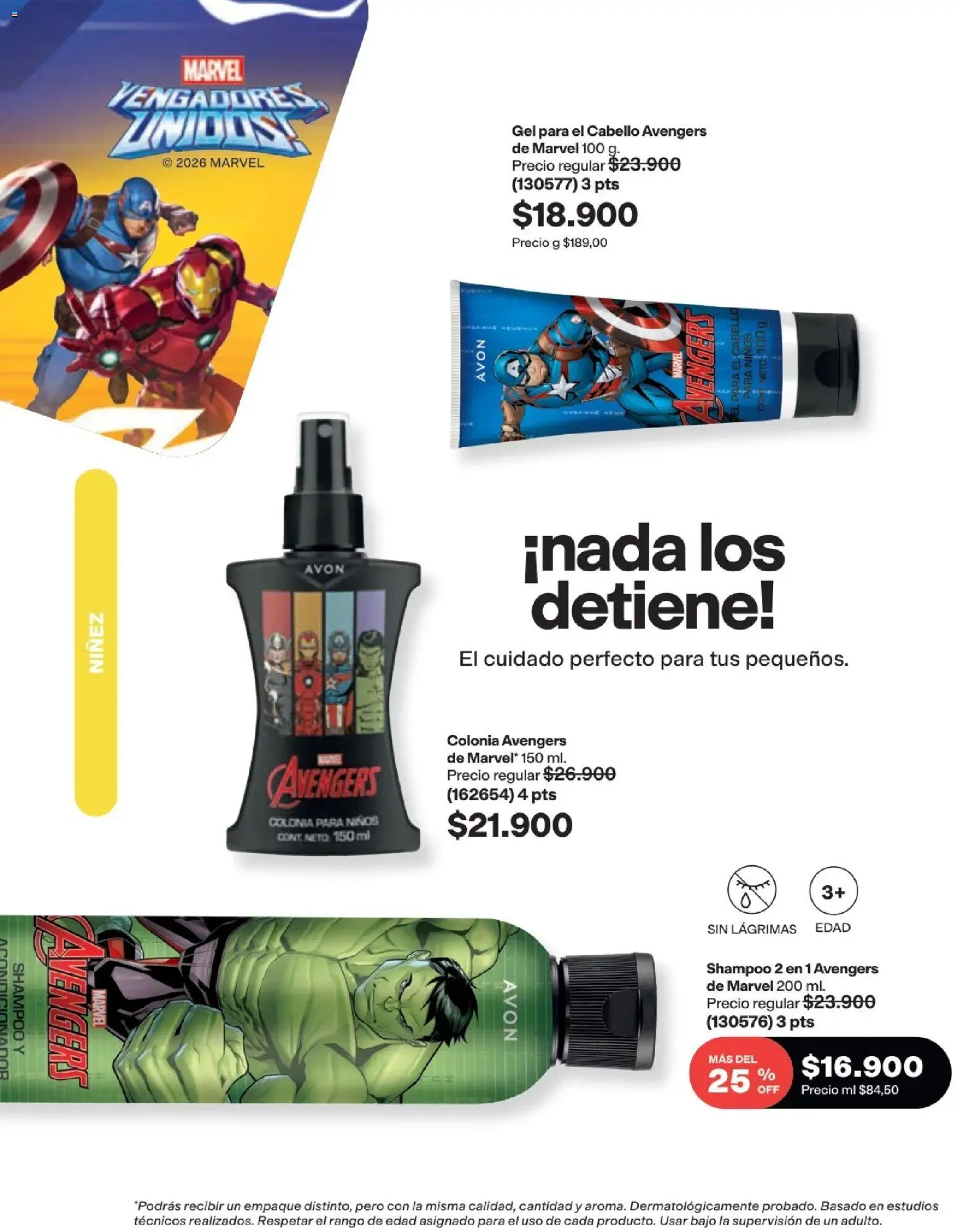 Avon revista - valida desde el 16/08/2026 | Página: 198 | Productos: Bajo, Shampoo
