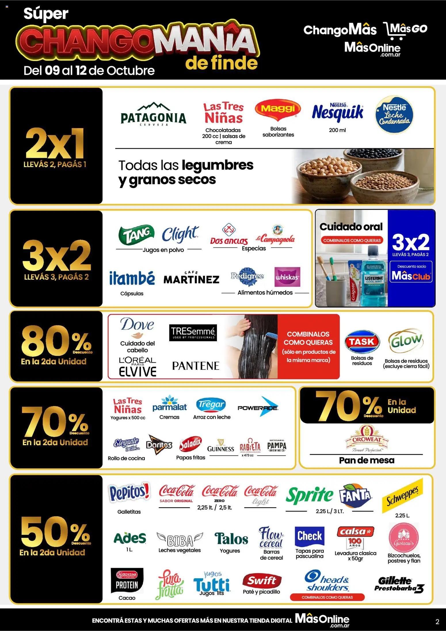 Changomas Changomania de finde │ válido desde el 09/10/2026 | Página: 2