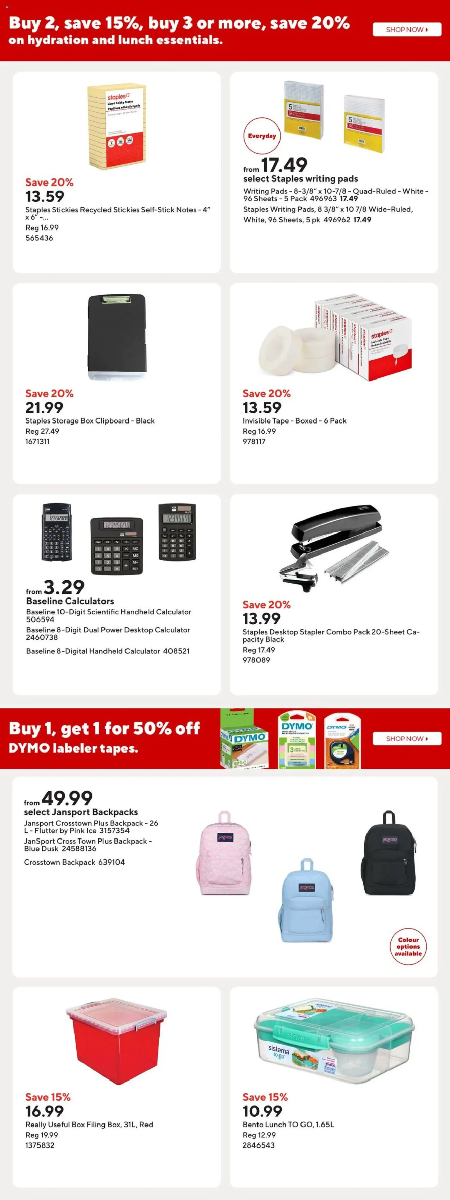 Staples flyer valid from 19.06.2026 | Page: 14