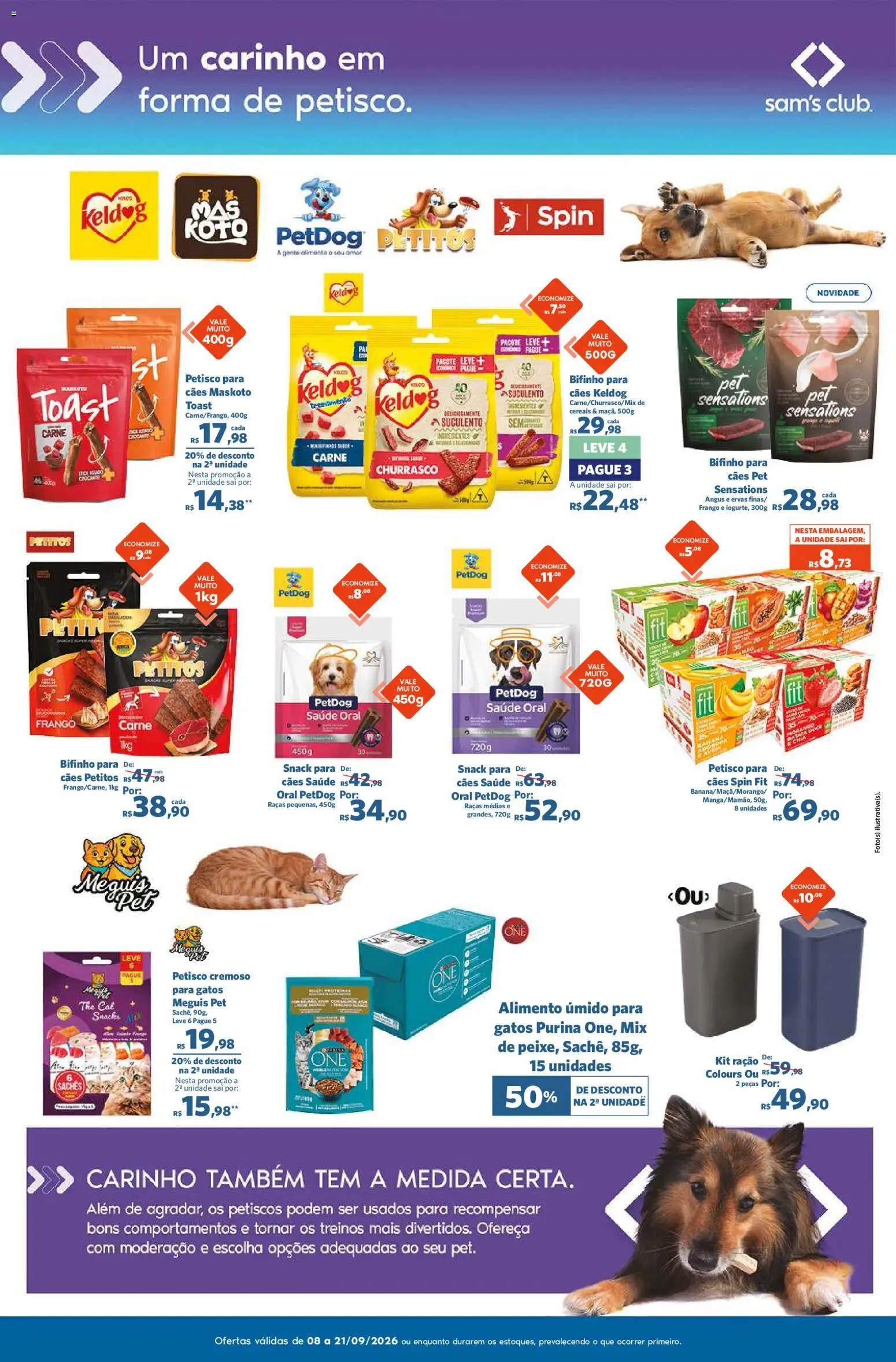 Sam's Club Folheto - válido de 08/09/2026 | Página: 4 | Produtos: Petiscos, Chia, Carne, Batata