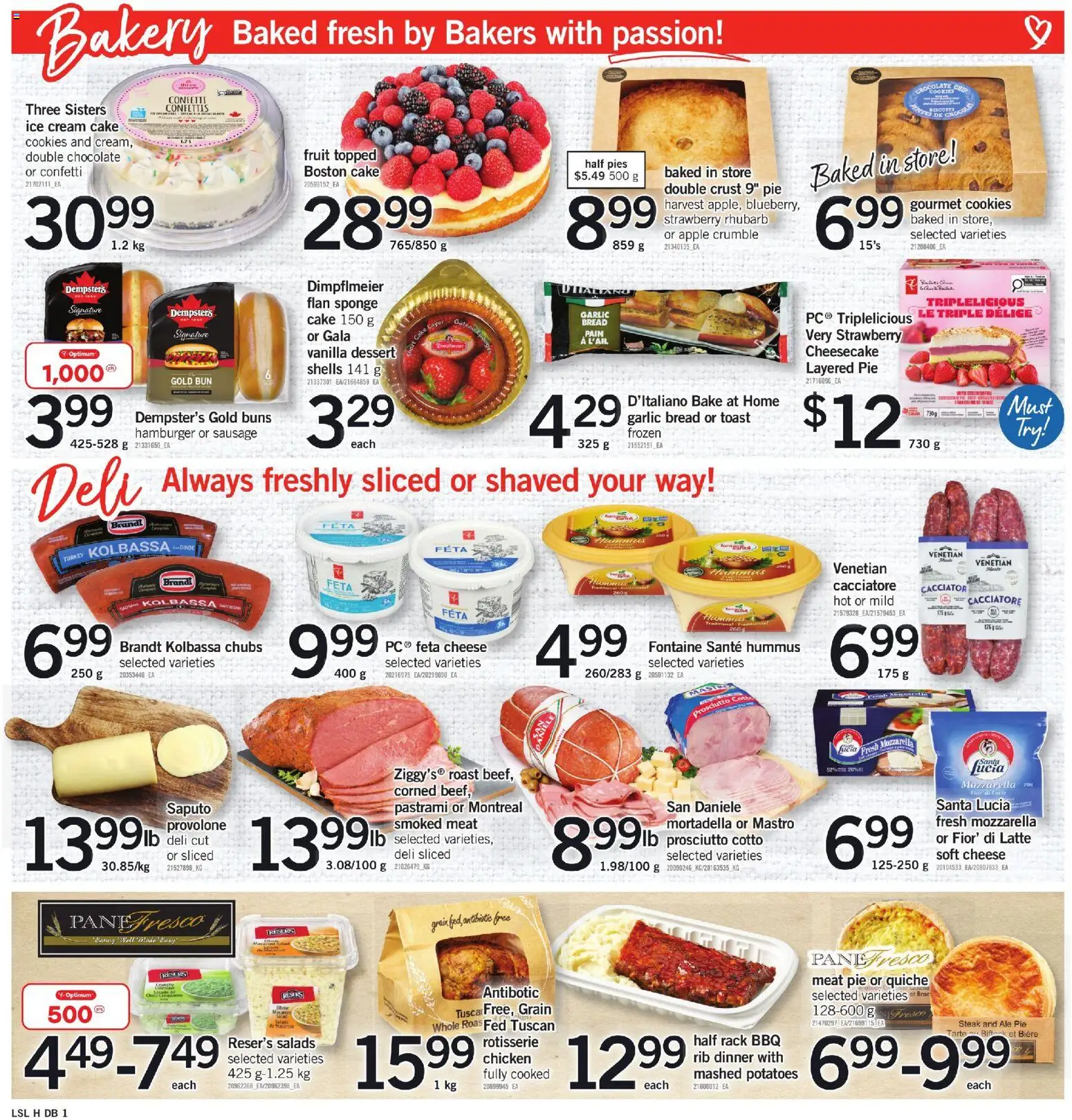 Loblaws flyer valid from 18.06.2026 | Page: 5 | Products: Ice cream, Turkey, Potatoes, Sponge