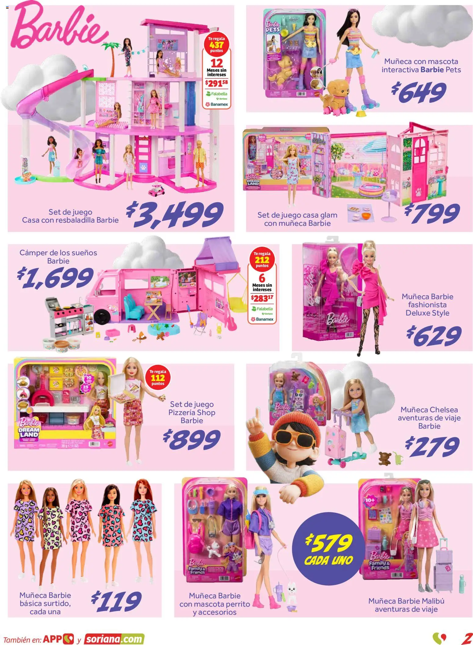 Nuevas ofertas de Soriana válidas en toda la República Mexicana desde el 28/09/2026. ¡Encuentra las mejores ofertas en Soriana Híper - Reino de los Juguetes! | Página: 2 | Productos: Malibú, Juego, Té