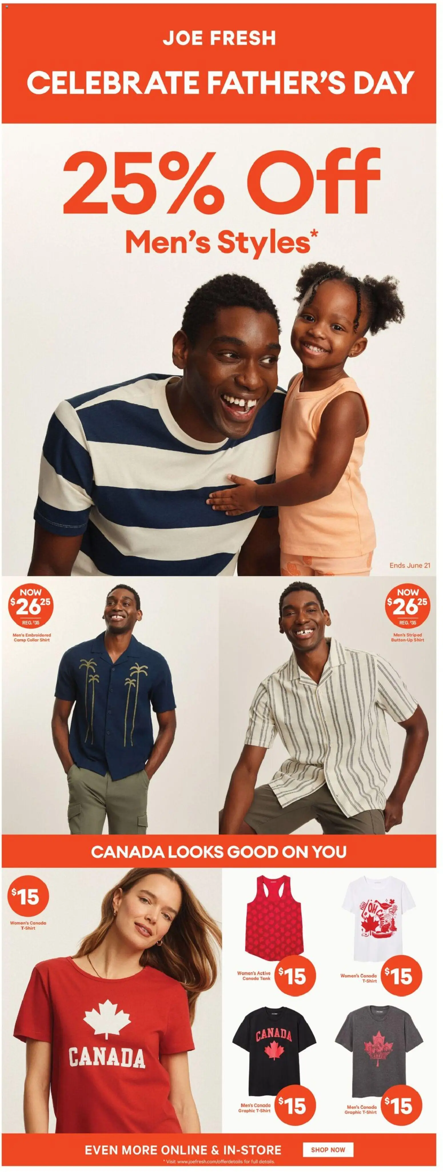 Real Canadian Superstore flyer valid from 18.06.2026 | Page: 43 | Products: Shirt, Tshirt