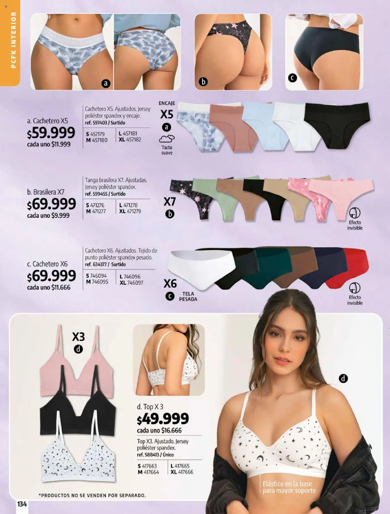 Pacifika revista - valida desde el 18/10/2026 | Página: 134 | Productos: Cachetero, Top