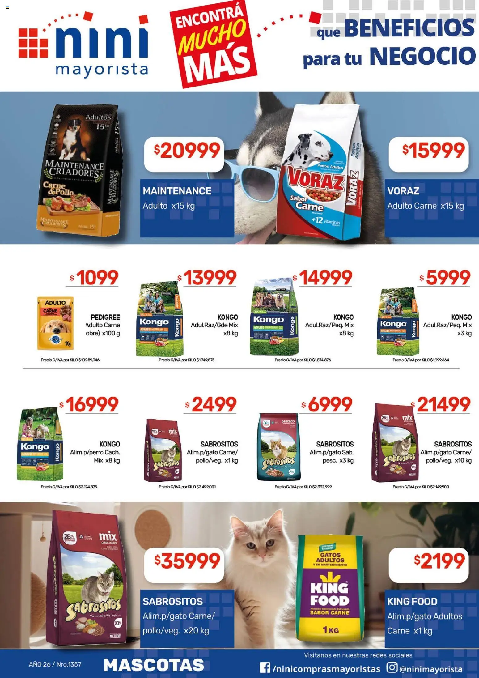 NINI Mayorista ofertas │ válido desde el 27.04.2026 | Página: 38 | Productos: Vitaminas, Pescado