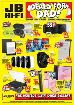 JB Hi-Fi Deals for Dad preview  - valid from 24 Aug 2026