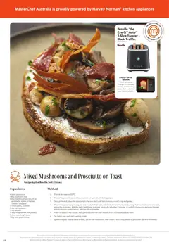 Preview of Harvey Norman Small Appliance – Proudly Powering the MasterChef Kitchen - valid from 06/07/2026 | Page: 4 | Products: Cheese, Salt, Garlic, Oven