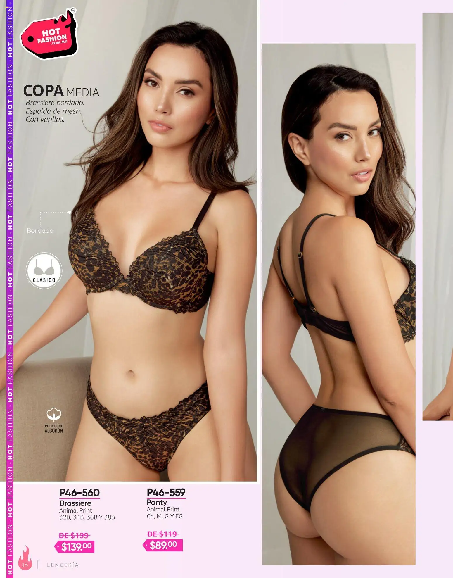 Nuevas ofertas de Cklass válidas en toda la República Mexicana desde el 03/08/2026. ¡Encuentra las mejores ofertas en Cklass catálogo Hot Fashion Calzado! | Página: 158 | Productos: Algodón, Lenceria
