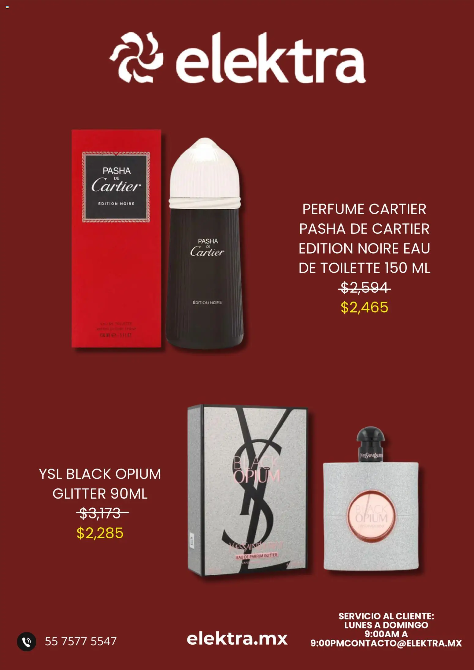 Nuevas ofertas de Elektra válidas en toda la República Mexicana desde el 01/09/2026. ¡Encuentra las mejores ofertas en Elektra catálogo! | Página: 2 | Productos: Glitter, Perfume, Eau de toilette