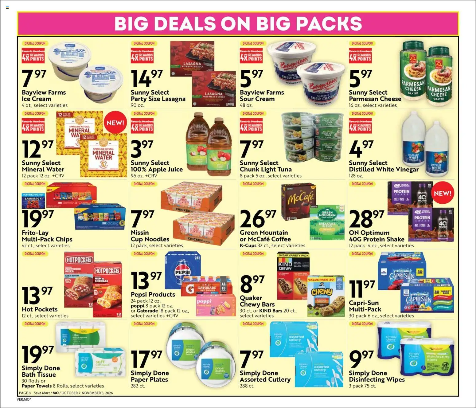 Save Mart Big Book of Savings - valid from 10/07/2026 | Page: 8