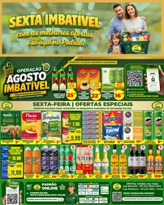 Supermercado Padrão ofertas Sexta Imbatível - Pré-Visualização do folheto da loja Supermercado Padrão, válido de 21/08/2026