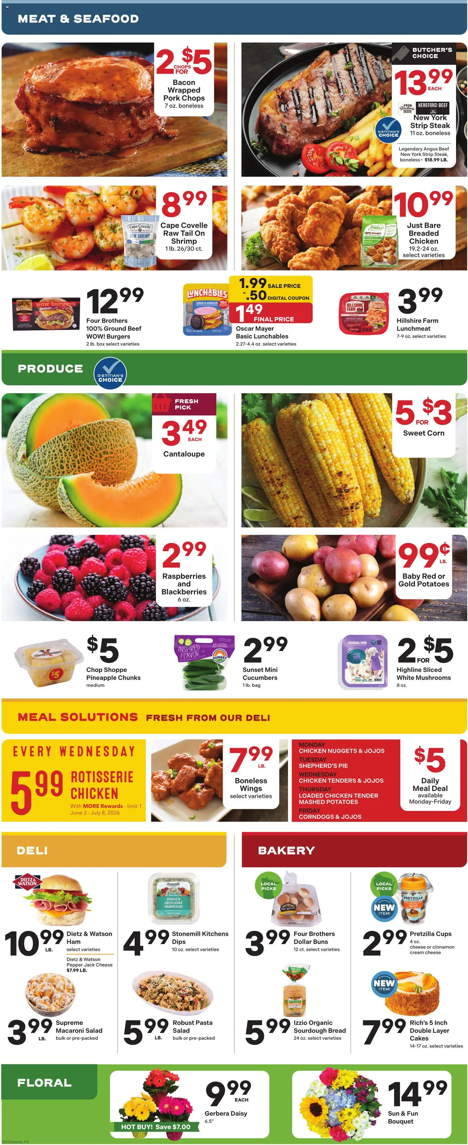 Coborn's Weekly Ad - valid from 10.06.2026 | Page: 2 | Products: Box, Cream, Pepper, Bag