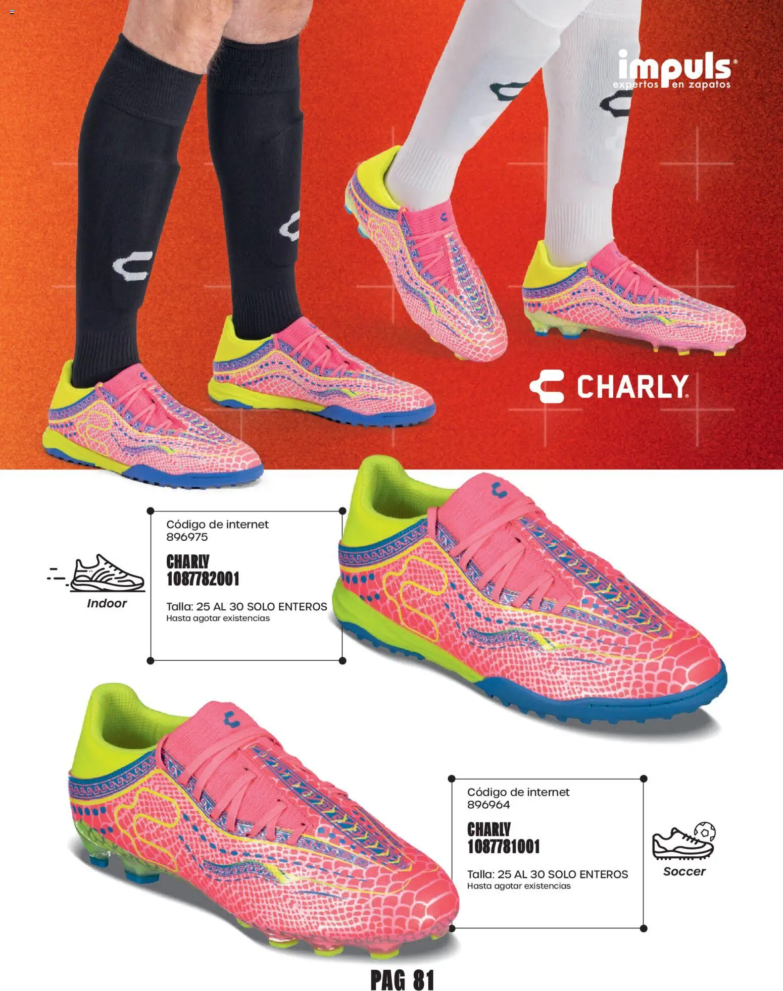 Nuevas ofertas de Impuls válidas en toda la República Mexicana desde el 01/09/2026. ¡Encuentra las mejores ofertas en Impuls catálogo Urban Sport! | Página: 83 | Productos: Zapatos